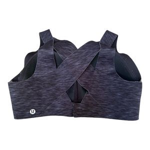 Lululemon Enlite Bra 34D Grey & Black